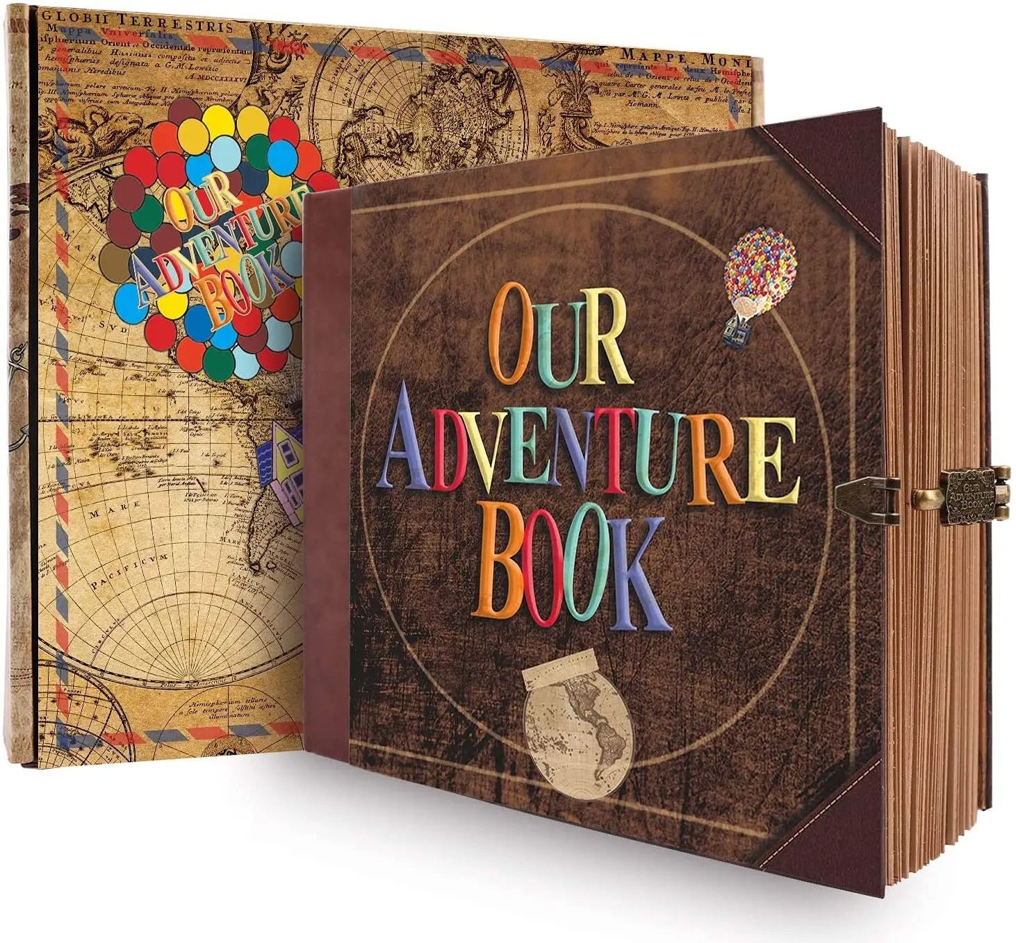 DIY Handmade Our Adventure Photo Album Scrapbook 6