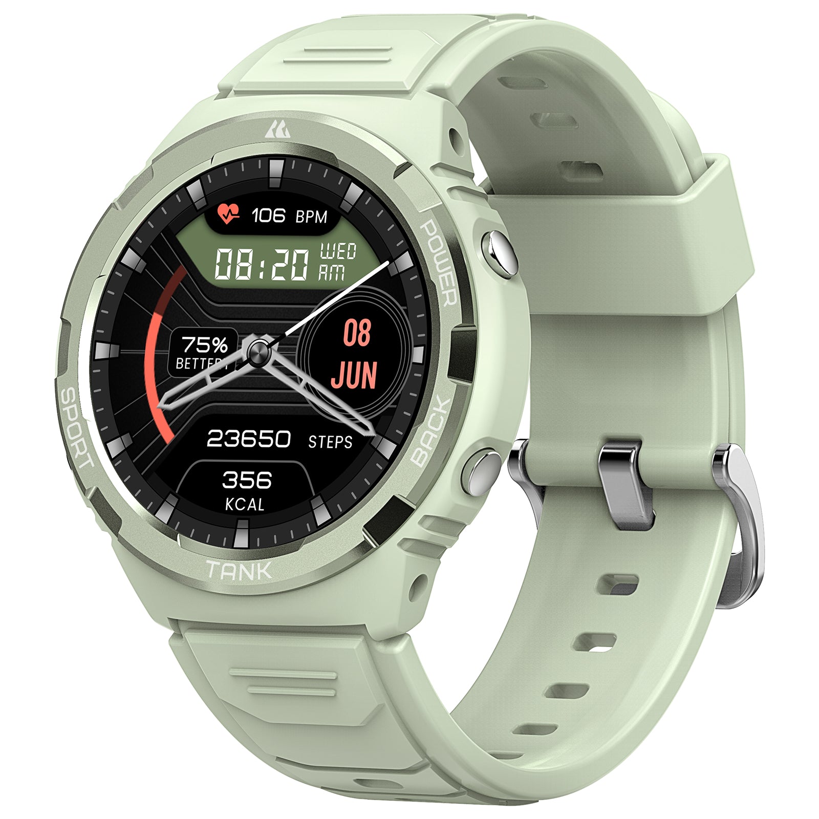TANK S1 Smartwatch Women, AMOLED AOD Screen, 5ATM Waterproof, Bluetooth Call Ultra Smart Watch for Fitness