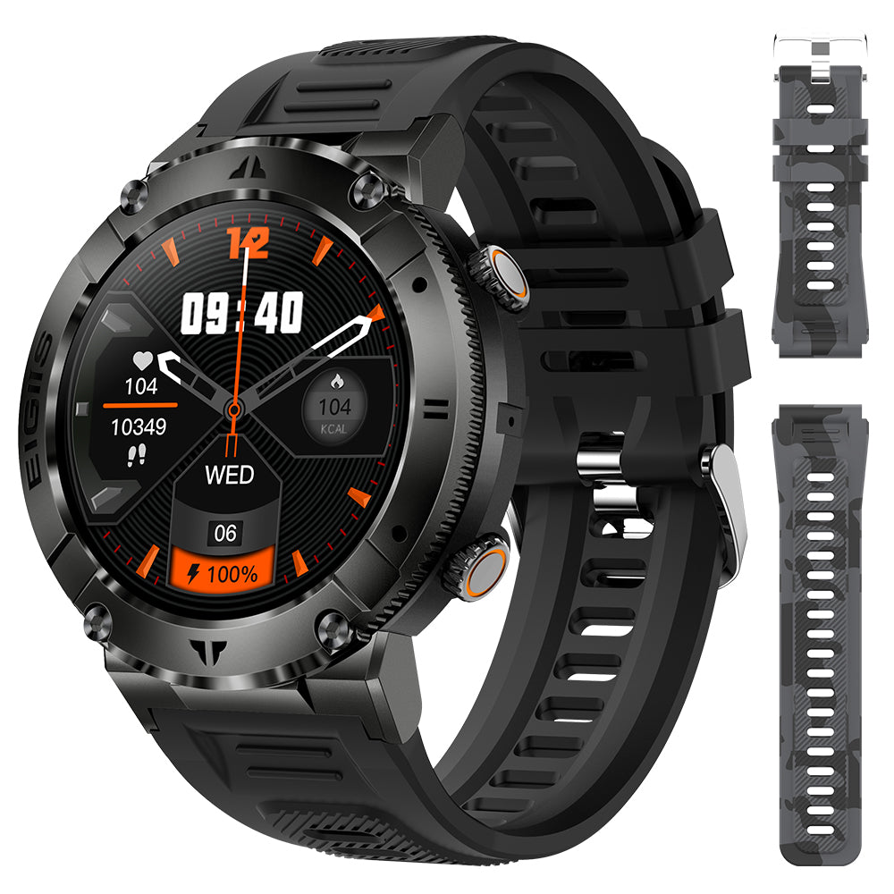 Smart Watch Men TFT Screen Bluetooth Call, Blood Pressure, Fitness Health Tracker, Custom Dial Waterproof Smartwatch
