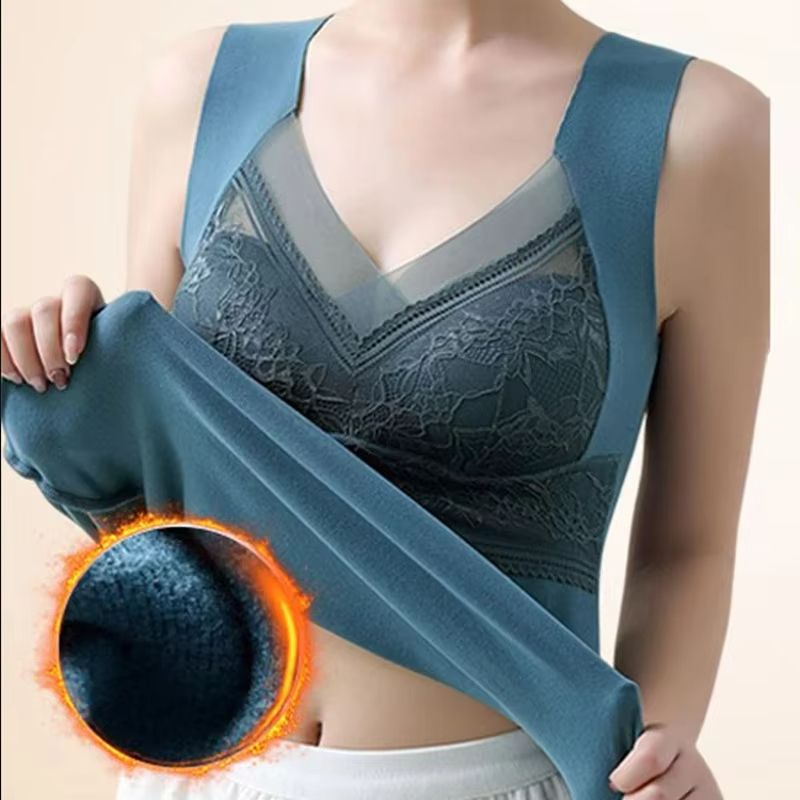 CozyCurve Plus-Size Thermal Vest - Womens Warm Innerwear