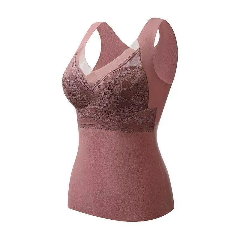 CozyCurve PlusSize Thermal Vest  Womens Warm Innerwear 9