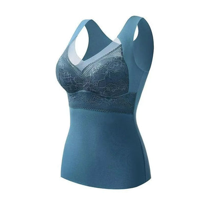 CozyCurve PlusSize Thermal Vest  Womens Warm Innerwear 8