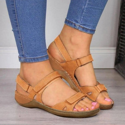Women Summer Cool Flat Sandals with Open Toe Airflow Design