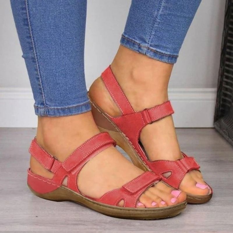Women Summer Cool Flat Sandals With Open Toe Airflow Design 7