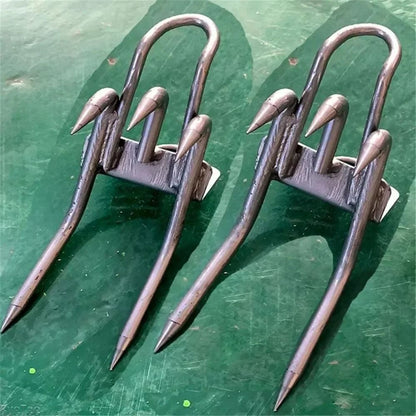 Tree Climbing Spikes with Optional Hook Attachment