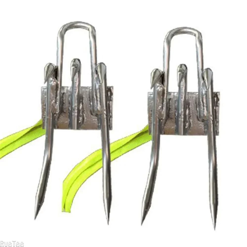 Tree Climbing Spikes With Optional Hook Attachment 2