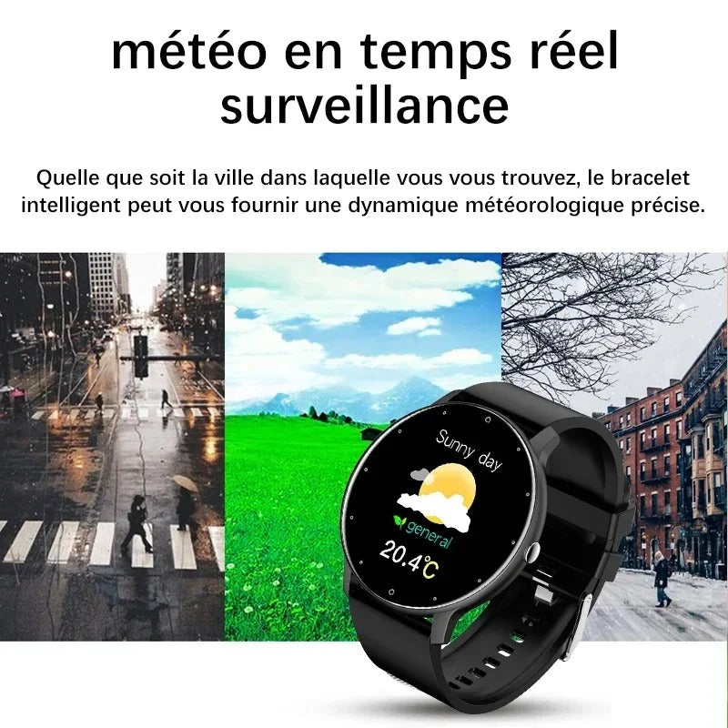Xiaomi New Smart Watch Men With Full Touch Screen Sport Fitness Watch IP67 Waterproof Bluetooth And 5