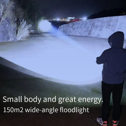 Portable Mini LED Flashlight With USB Rechargeable Battery And Pen Clip 2