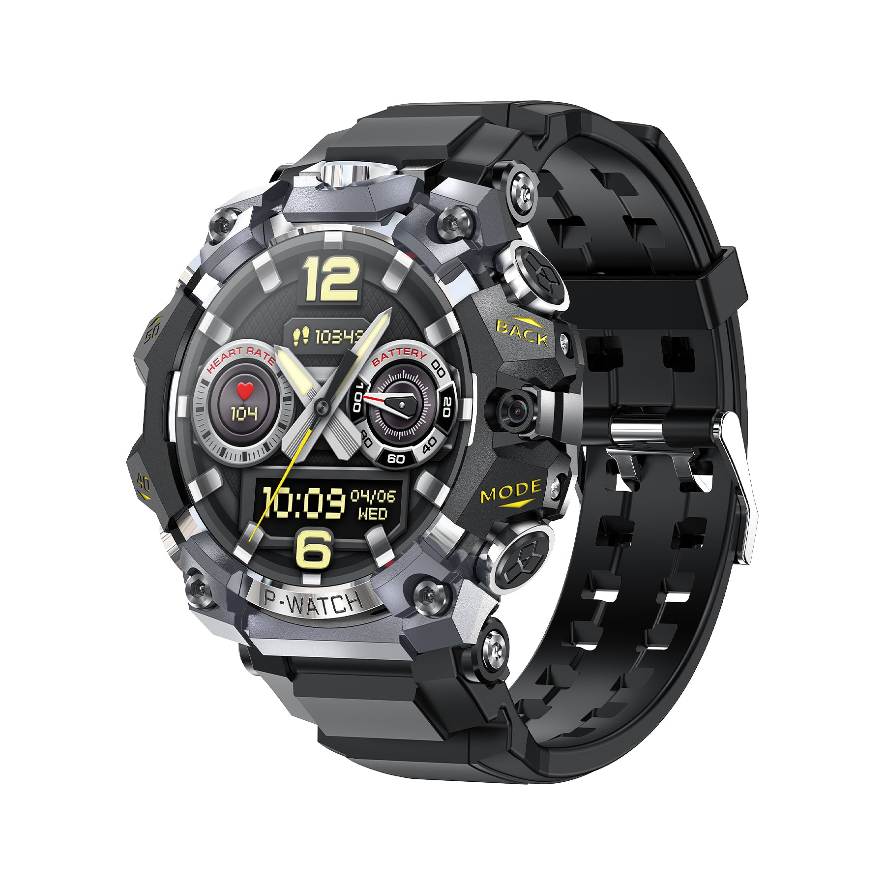 Q668 5G LTE Android Smartwatch Dual Camera, GPS WiFi SIM Card, AMOLED Screen, Smart Watch