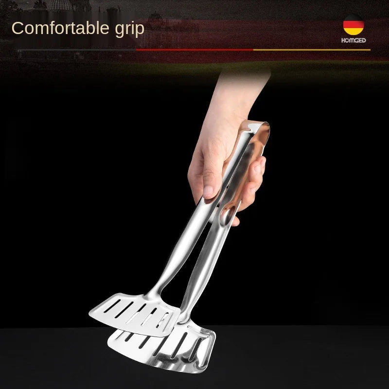 Stainless Steel Barbecue Steak Clip BBQ Tongs, Multifunction Grill Tools, Cooking Clip Clamp Kitchen Accessories