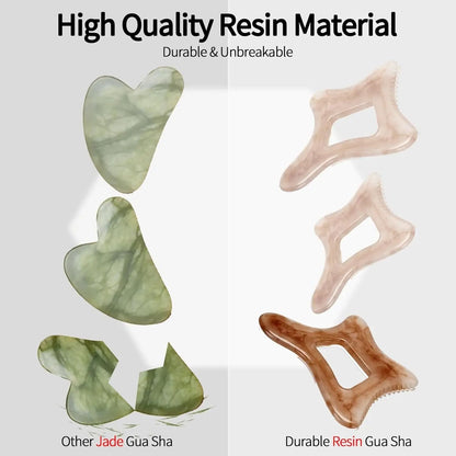 Resin Body Gua Sha Tool For Lymphatic Drainage And Cellulite Massage 1
