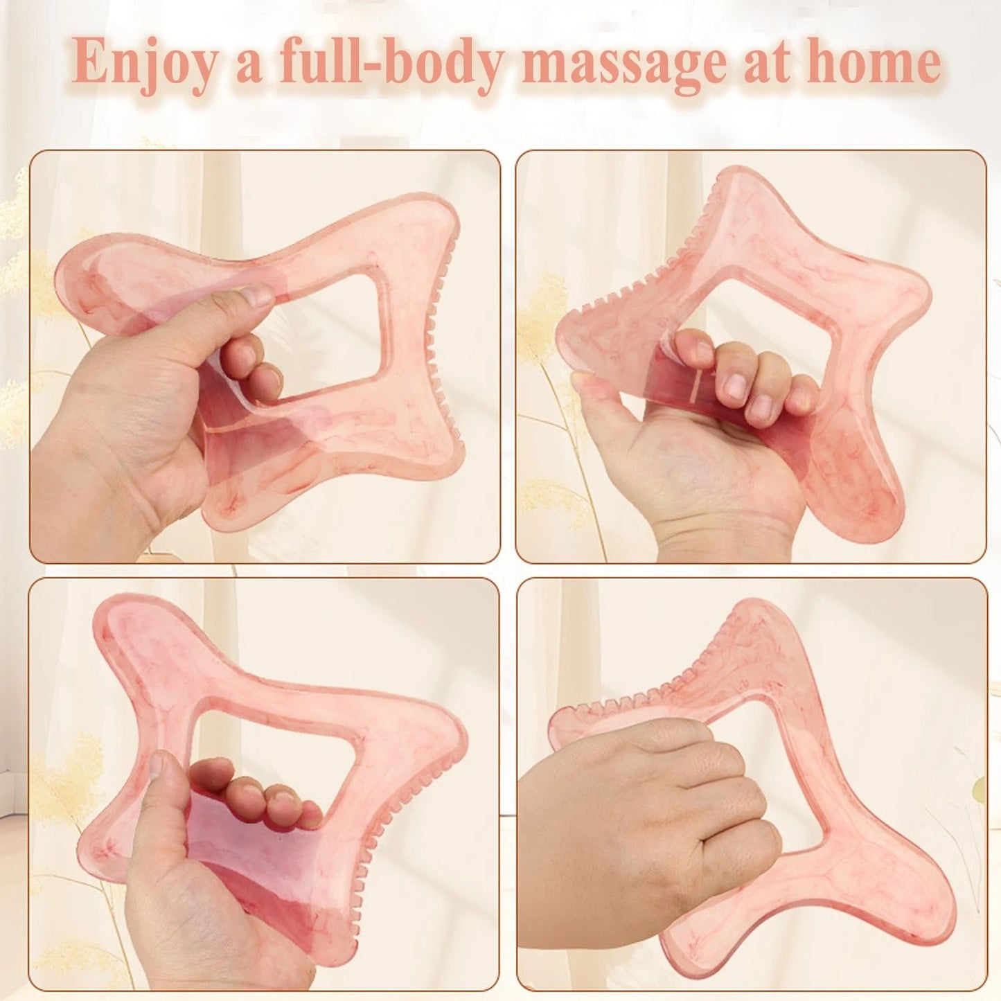Resin Body Gua Sha Tool For Lymphatic Drainage And Cellulite Massage 2