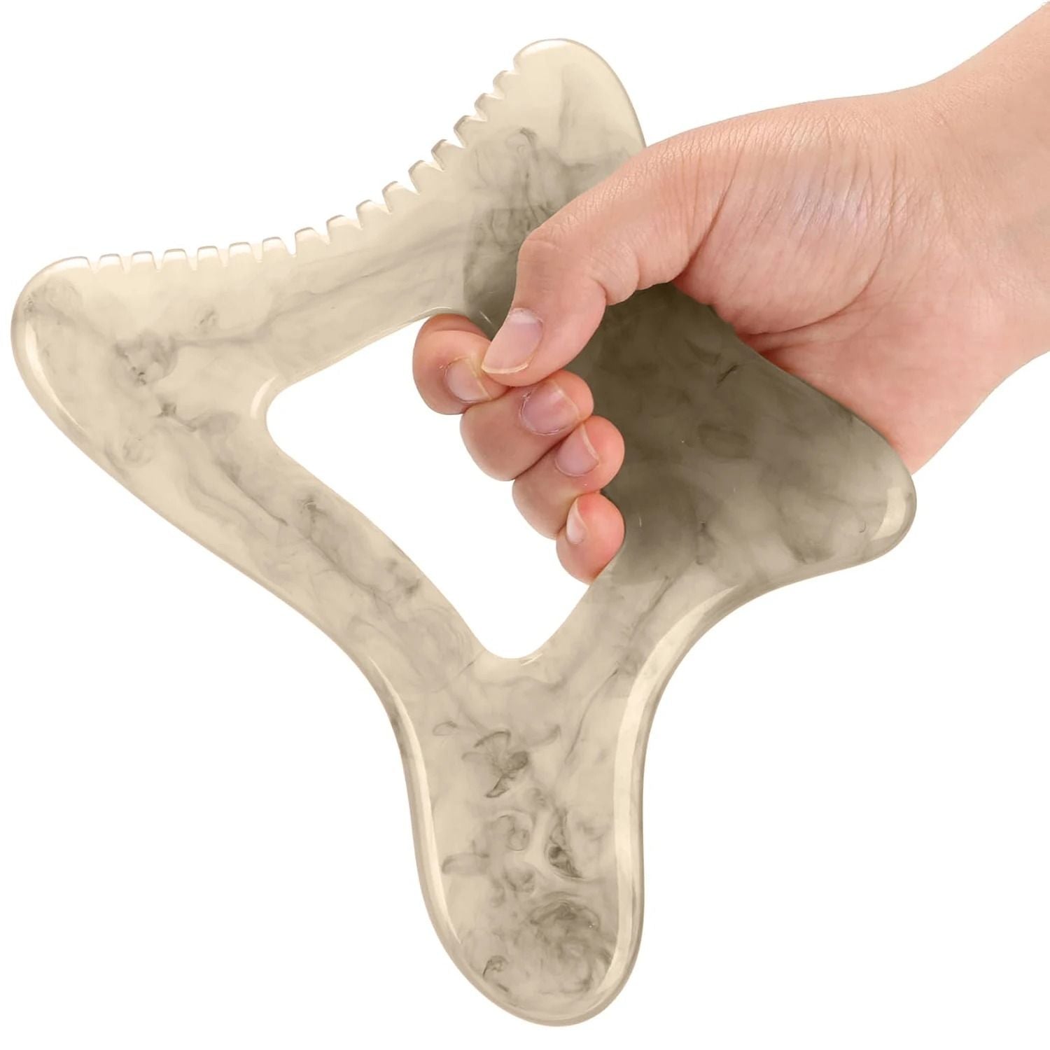 Resin Body Gua Sha Tool For Lymphatic Drainage And Cellulite Massage 6