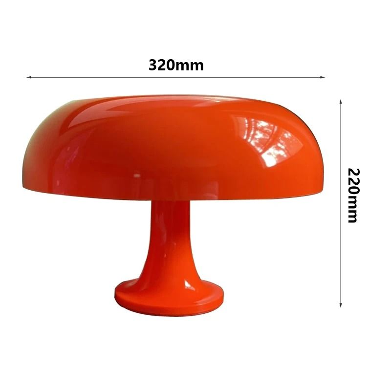 Modern Minimalist Mushroom Table Lamp For Bedroom And Living Room 6