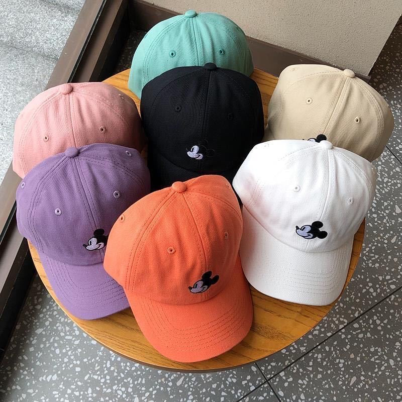 New Unisex Cap Mickey Cartoon Cotton Baseball Cap For Men Women, Adjustable Dad Hat StreetWear, Soft Cotton Comfort