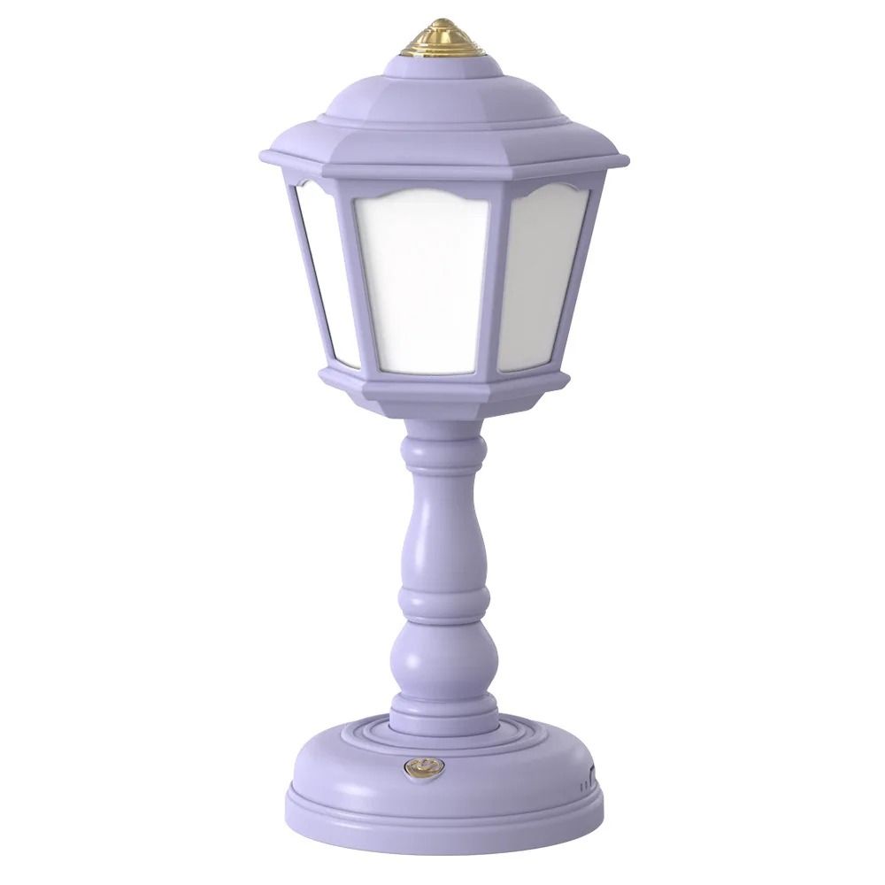 Mini Retro LED Desk Lamp With USB Rechargeable Touch Control 10