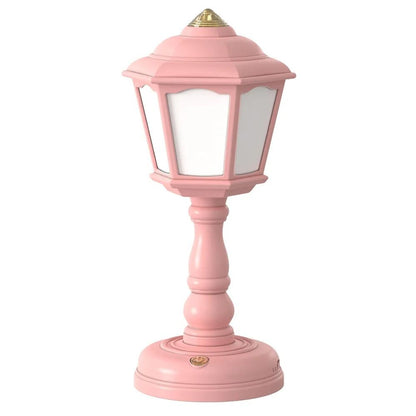 Mini Retro LED Desk Lamp With USB Rechargeable Touch Control 11