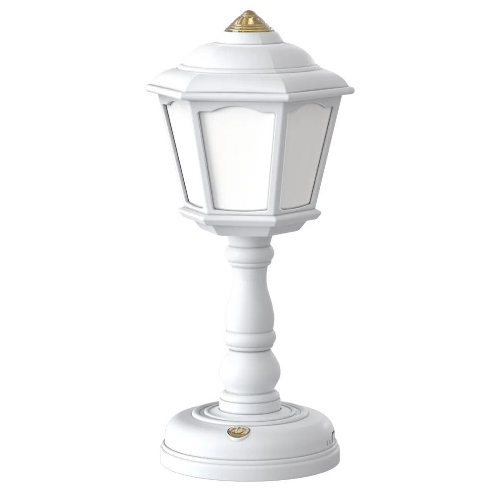Mini Retro LED Desk Lamp With USB Rechargeable Touch Control 7