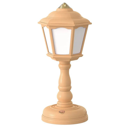 Mini Retro LED Desk Lamp With USB Rechargeable Touch Control 8