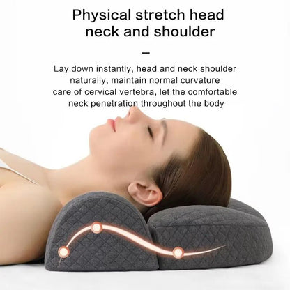 Ergonomic Memory Foam Cervical Pillow For Neck Support And Comfort 2
