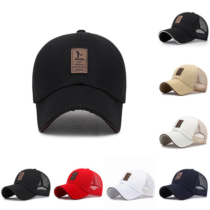 Adjustable Snapback Hats for Women Men, Unisex Cap Casual Plain Mesh Baseball Cap, Hip Hop Trucker Cap Streetwear