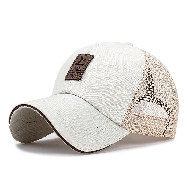 Adjustable Snapback Hats for Women Men, Unisex Cap Casual Plain Mesh Baseball Cap, Hip Hop Trucker Cap Streetwear