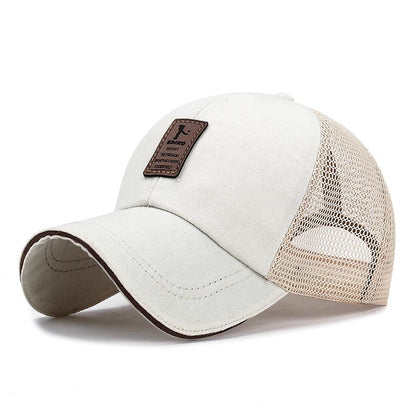 Adjustable Snapback Hats for Women Men, Unisex Cap Casual Plain Mesh Baseball Cap, Hip Hop Trucker Cap Streetwear