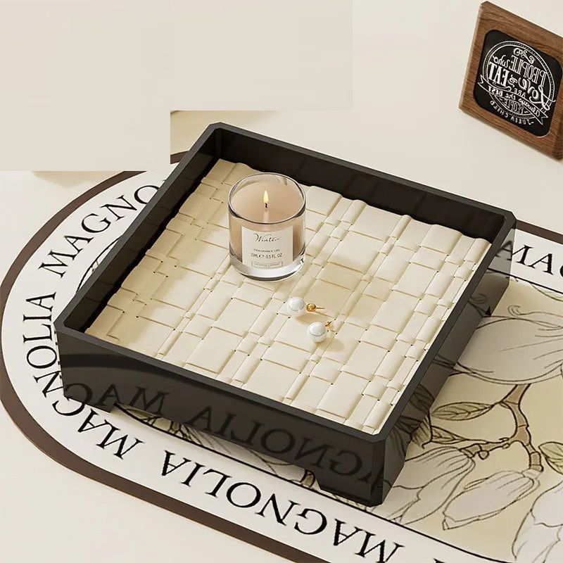 Elegant Key Tray Storage Box Trendy Home Decor For Entrance Shelf Living Room Porch Organization 3
