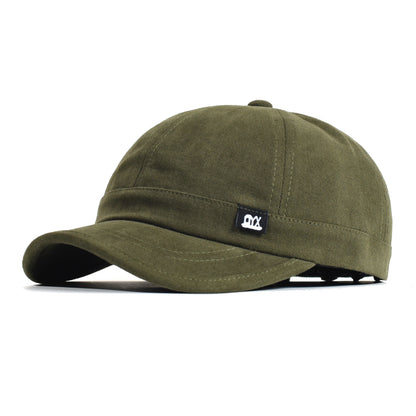 Vintage Short Brim Baseball Cap Cotton Soft Dad Hat For Men Women Adjustable Trucker Style Low Prof 2
