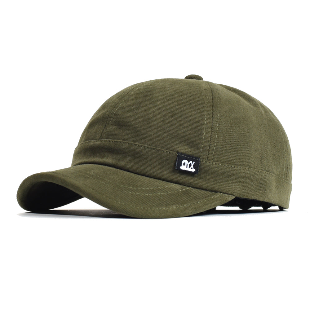 Vintage Short Brim Baseball Cap Cotton Soft Dad Hat For Men Women Adjustable Trucker Style Low Prof 6