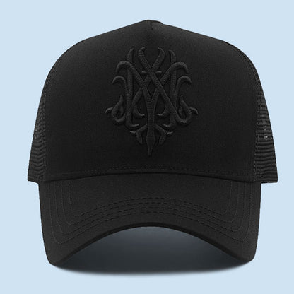 High and Large Snapback Hat for Big Head Men, Mesh Trucker Cap Women Summer Sun Caps Oversize Adjustable Baseball Hats