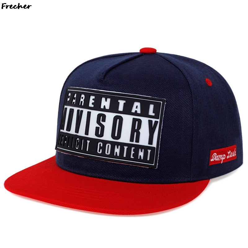 Flat Brim Hip Hop Caps Teenager Sunscreen Hat, New Street Fashion Baseball Cap, Classic Retro Snapback for Outdoor Sport
