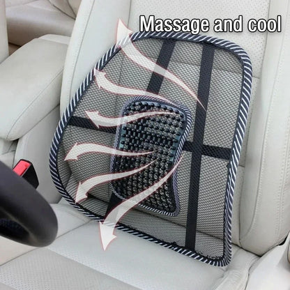 Universal Lumbar Back Support Cushion for Office Chair and Car Seat
