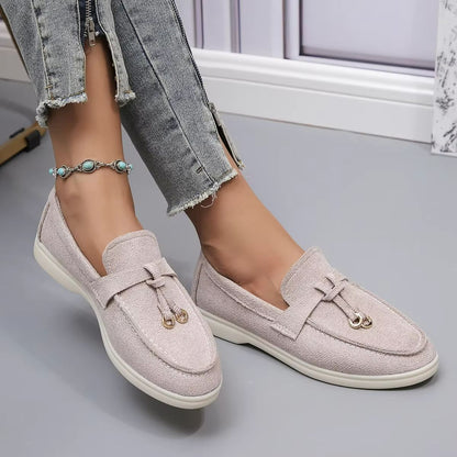 Everyday Comfort Retro SoftLeather SlipOn Flats 5