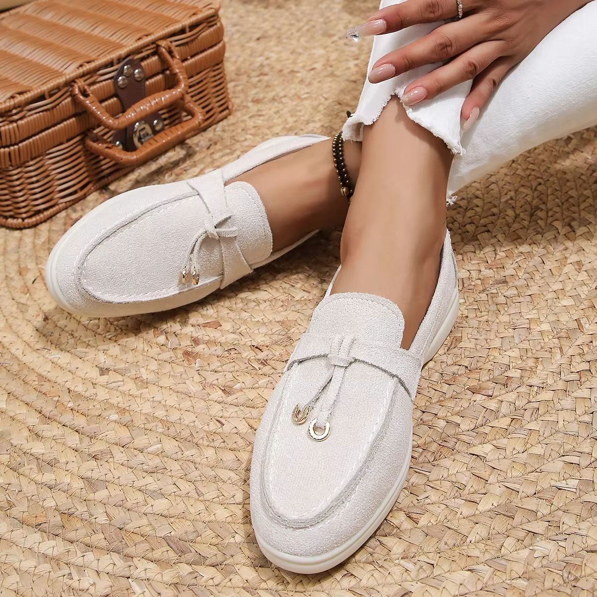 Everyday Comfort Retro SoftLeather SlipOn Flats 6