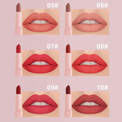 Matte Lipstick Kit lip gloss, Korean cosmetics Lip gloss, Long Lasting Makeup for women Lip pencil, make up Beauty