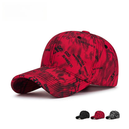 Cool New Fashion Baseball Cap for Women Men, Spring Summer Cotton Print Hat, Sport Hiking Beach Caps