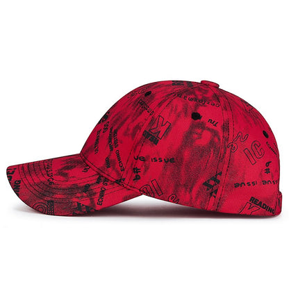 Cool New Fashion Baseball Cap For Women Men Spring Summer Cotton Print Hat Sport Hiking Beach Caps 2