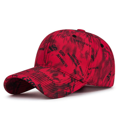 Cool New Fashion Baseball Cap For Women Men Spring Summer Cotton Print Hat Sport Hiking Beach Caps 5