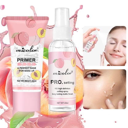 Makeup Set of Primer, Setting Spray, Invisible Pore, Color Rendering, Hold Makeup, Base Makeup, Makeup Finishing