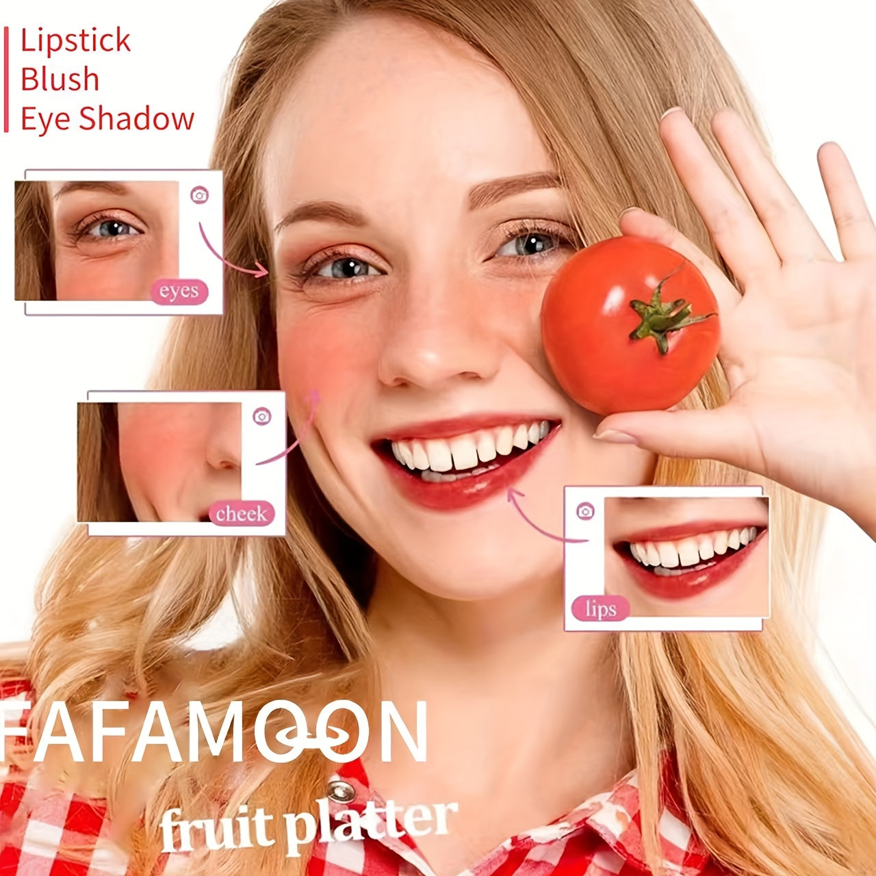 Fruity Lip Tint Water Gloss Tint, Long Lasting Colors, Moisturizing Waterproof Liquid Lipstick, Non Stick, High Pigment