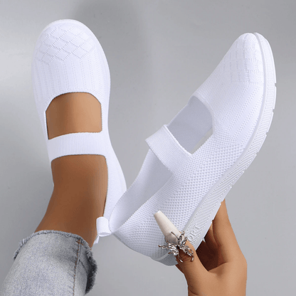 BreezeStep Women Lightweight Breathable Athletic Flats
