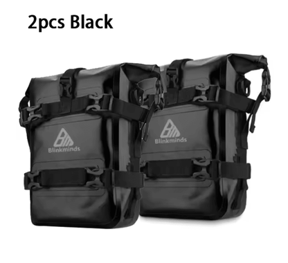TrailGuard Motorcycle Bumper Tool Bag Waterproof Crash Bar Storage 10