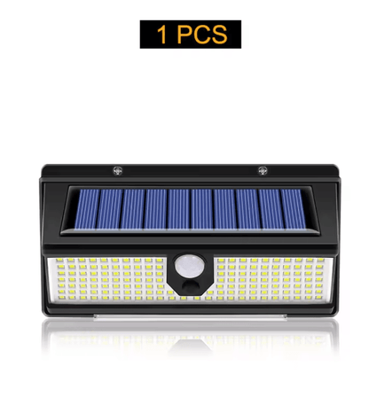 LumaGuard 190 LED Solar Motion Sensor Outdoor Wall Light 3