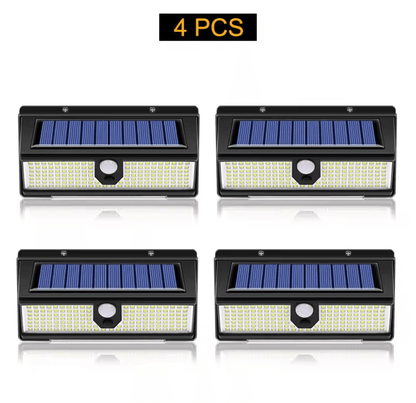 LumaGuard 190 LED Solar Motion Sensor Outdoor Wall Light 5