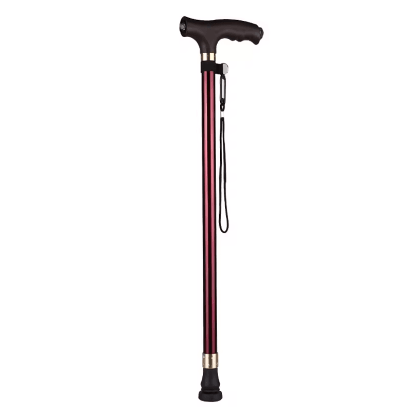 SureStep Retractable Aluminum Walking Cane With LED Light And Non Slip Base 5