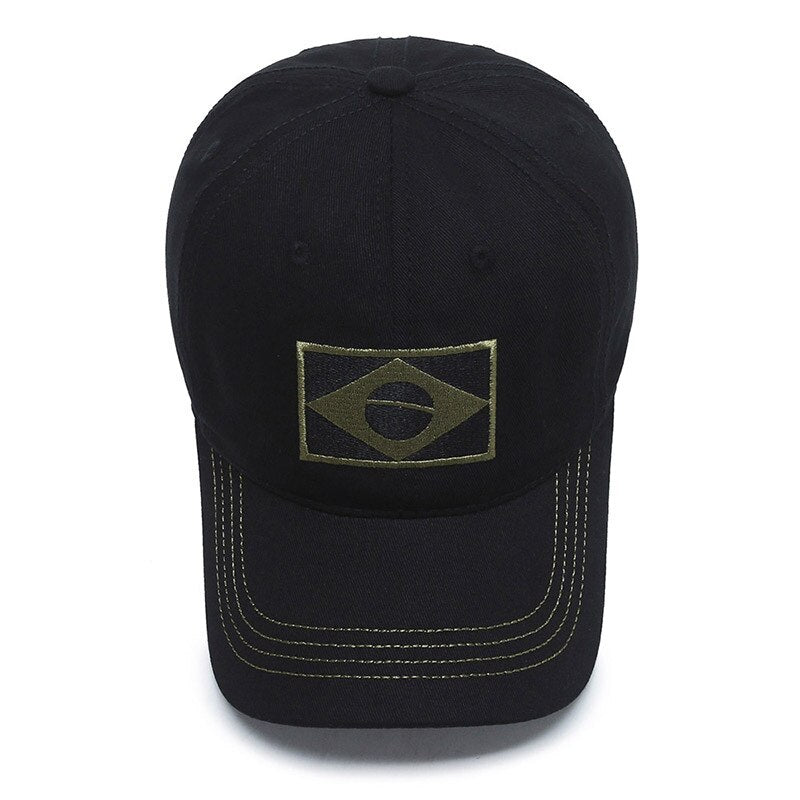 Men Outdoor Sports Baseball Cap Camouflage Design, Casual Sun Protection Hat for Middle and Young Men, Brazilian Style