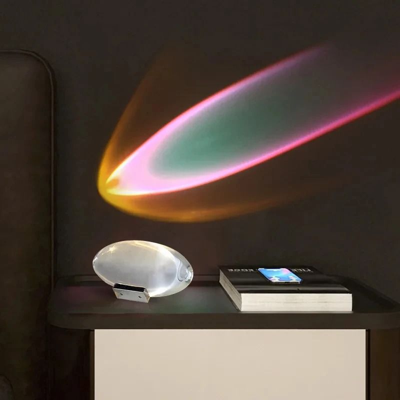 Elegant Eye Of The Sky Crystal LED Table Lamp For Bedroom And Living Room Decor 1