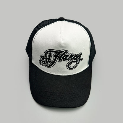 New Unisex Color Block Letter Embroidery Baseball Hats, American Style Sunshade, Breathable Hip Hop Mesh Trucker Caps