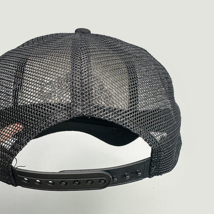 New Unisex Color Block Letter Embroidery Baseball Hats, American Style Sunshade, Breathable Hip Hop Mesh Trucker Caps